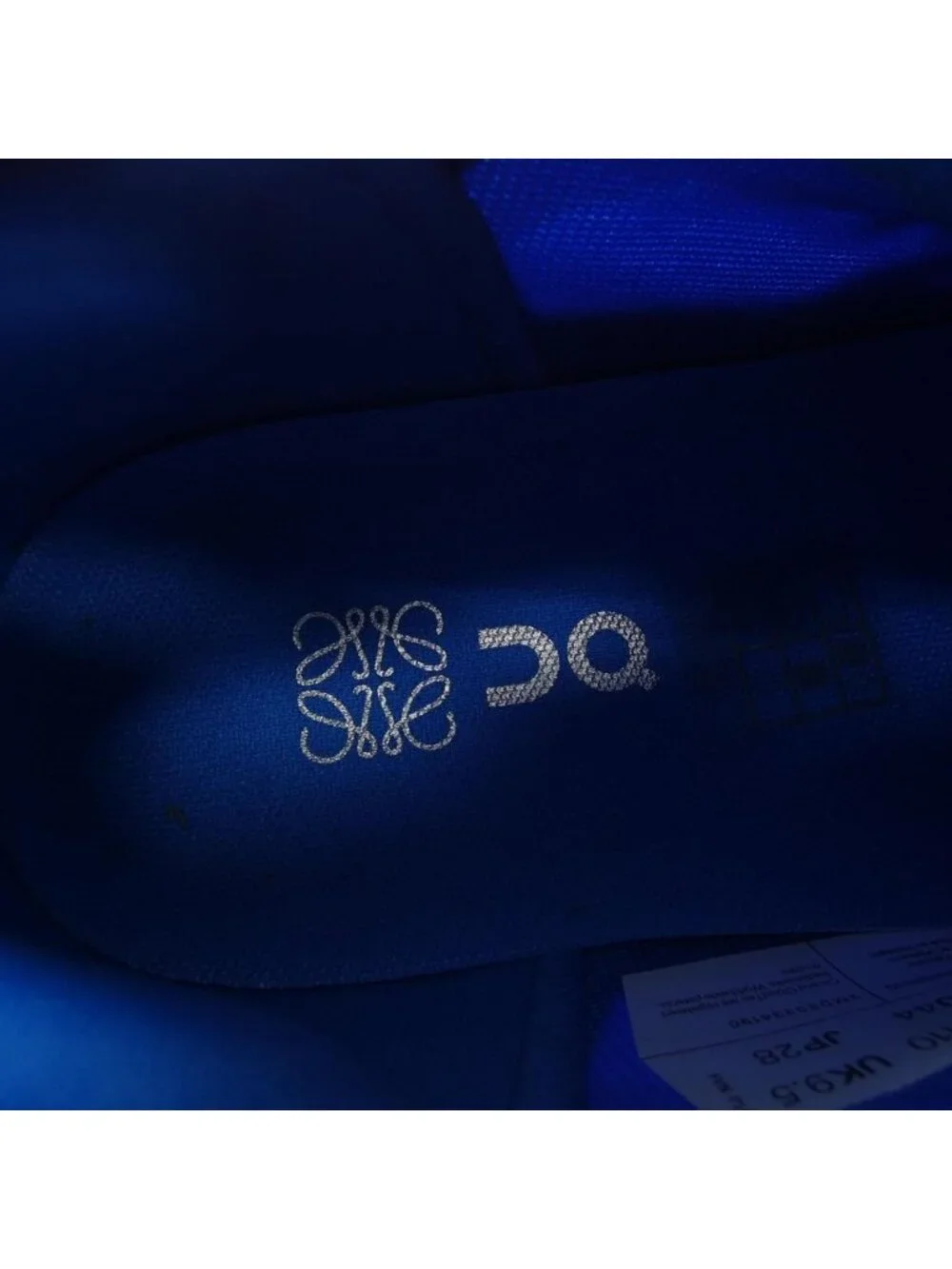 Loewe on Sneakers Blue